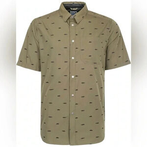 LAPG Bombs Away Button Up, Size Large, NWT